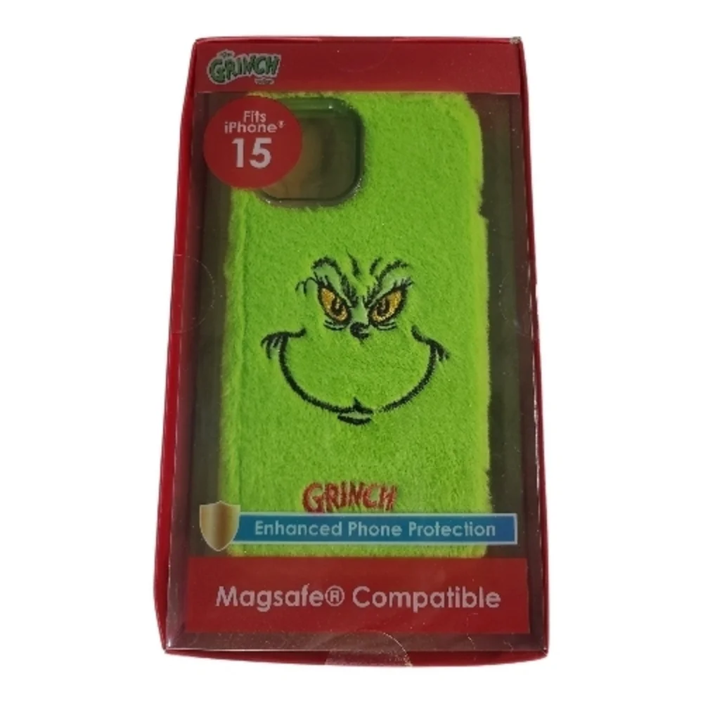 The Grinch iPhone 15 Case - Magsafe Compatible